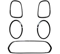 Set di strisce decorative F55, calotte specchietti retrovisori tuning 13-21