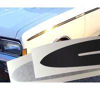 Set Di Strisce Decorative Opel Rekord C Sprint Cih 2 Porte