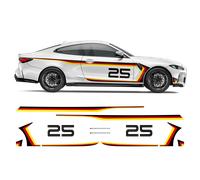 Set di strisce stile bandiera tedesca, per BMW serie G82 M4