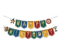 Set di striscioni per compleanno a tema, con colori vintage e motivi squisiti che si completano a , può aggiungere un tocco magico unico sia festa di compleanno a tema che per un incontro esclusivo.