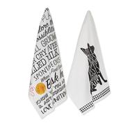 Set di strofinacci assorbenti DII Everyday Pets Kitchen Collection, 18x28 cm, stampe di cani, 2 pezzi