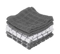 Set di strofinacci Ritz Terry Check: altamente assorbenti e super morbidi - Panni per la pulizia della cucina resistenti in 100% cotone per pulir