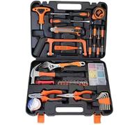 SET DI STRUMENTI 46 PEZZI PER USO DOMESTICO - KIT COMPLETO CON VALIGETTA | ACCIAIO AL CARBONIO - VALIGETTA ATTREZZI -