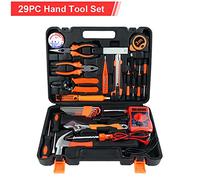 Set di strumenti a mano riparazione domestica kit attrezzi a mano lavorazione del legno elettricista scatola attrezzi a mano elettrici FAI DA TE Set di presa con chiave a cricchetto Per il fai da te e