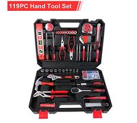 Set di strumenti a mano riparazione domestica kit attrezzi a mano lavorazione del legno elettricista scatola attrezzi a mano elettrici FAI DA TE Set di presa con chiave a cricchetto Per il fai da te e
