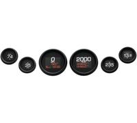 Set Di Strumenti Dakota Digital MLX Serie 6 - Nero Moto Stradale MLX-8696-K