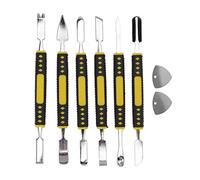 Set di strumenti di apertura del telefono - 6pcs Precision Pry Strumenti con manici non slip ergonomici per una facile riparazione e manutenzione dell'elettronica
