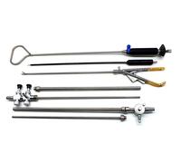 SET DI STRUMENTI DI CHIRURGIA LAPAROSCOPICA ADDLER SET ENDOSCOPIA DA 5 PZ