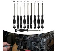 Set di strumenti di regolazione del carburatore con più teste di cacciavite e impugnatura antiscivolo per motori di piccole dimensioni, compatibile con le principali marche (5 pezzi)