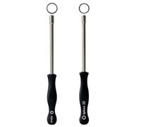 Set di strumenti di regolazione del carburatore, rack da 21 e 20 denti per motori a 2 tempi, compatibile con Poulan per CRAFTSMAN Echo, cacciavite in metallo da 15,2 cm per manutenzione di