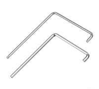Set di strumenti di regolazione per finestre, 2 pezzi, per Torx 15, testa esagonale, sfera da 4 mm, in UPVC, chiave per riparazione di porte e cerniere, cacciavite multi-bit