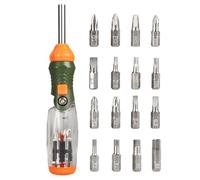 Set di strumenti di riparazione per cavi elettrici | Multi bit Mechanical Fastening Solution System, Sixteen Function Precision Repair Equipment for Electrician Industrial Automot