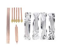 Set di strumenti di riparazione per sistemi di condizionamento d'aria con filtro asciugatrice frigorifero, valvola di accesso e filo di saldatura in rame fosforoso per la manutenzione dei sistemi di