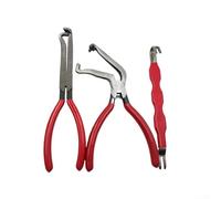 Set di strumenti di scollegamento elettrico automobilistico, include pinze dritte e a gomito con piede di porco, progettate per prestazioni affidabili in varie applicazioni (3 pezzi)