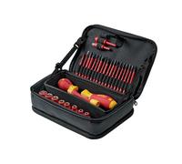 Set Di Strumenti Elettrici Wiha SlimVario®, 32 Pezzi (Incluso Il Caso) WHA43465