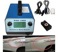 Set di strumenti elettromagnetici per riparazione ammaccature, macchina riscaldante PDR a induzione da 1000 W per danni da grandine, sistema completo di rimozione delle ammaccature