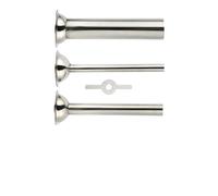 Set di strumenti for la produzione salsicce Accessori for tritacarne in acciaio inossidabile Parti lavorazione Imbuto for tubo riempimento professionale