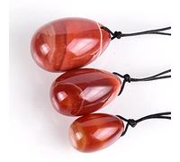 Set di strumenti for massaggio Yoni con di agata naturale, pietra, cristallo, corniola, esercizio di Kegel, trapano 40x25 regalo raccolta domiciliare(Color:Drill Set 3 Pcs)