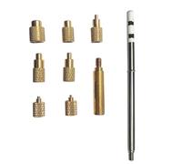 Set di strumenti funzionali per inserire il calore con dado zigrinato in ottone per saldatore SH72 e SH73 Parti della stampante del saldatore