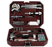 Set di strumenti Kit di strumenti for la casa da 9 pezzi, set di strumenti di riparazione di base for la casa fornito con custodia in plastica e set di chiavi a bussola cassetta attrezzi(Set2)