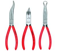 KNIPEX - 9K 00 80 12 US Tools - 3 pezzi lungo naso Tool Set (38 31 200, 38 71 200, 38 91 200) (9K008012US) Rosso