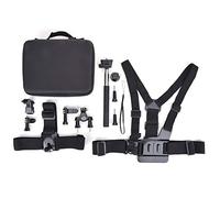 Set di strumenti per action camera portatile 12 in 1 Accessorio per cintura toracica Staffa per selfie Stick AT364