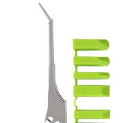 Set di strumenti per calafataggio in silicone: strumento lisciante in silicone da 7,5 cm, strumenti da cucito, finitura sigillante, applicatore riutilizzabile coppia
