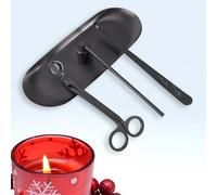 Set di strumenti per candele vintage da 4 pezzi Kit di dipper per stoppino