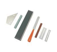 Set Di Strumenti Per Chitarra Per La Cura Della Barra Di Livellamento Della Pietra Per Lucidatura Combinazione Di Guarnizioni Per File Di Righello Di Livellamento Da 20 Cm