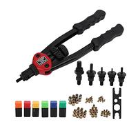 Set di strumenti per dadi per rivetti 13 pollici Rivettatrice manuale con strumenti di impostazione del dado per dadi M3 M4 M5 M6 M10 per il settore automobilistico