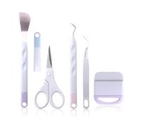 Set di strumenti per diserbo Kit di strumenti per diserbo artigianale di alta qualità per una rimozione precisa di piccoli pezzi Robusta presa comoda in acciaio inossidabile per (Set da 5 pezzi)