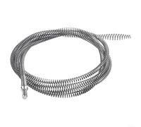 Set di strumenti per dragaggio per tubi di scarico con testa a molla e interfaccia trapano, adatto per fognature, cucina, bagno e scarichi a pavimento, costruito con filo di acciaio al manganese (C)