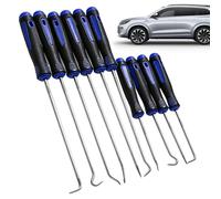 Set di strumenti per gancio e picche, kit di 10 pezzi di precisione estrazione | Strumento di rimozione guarnizione tonica automobilistica | Estrattore guarnizione olio | Attrezzature di riparazione |