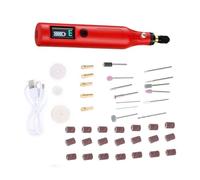 Set di strumenti per incisione digitale portatile con lettura digitale per artigiani lavorazione del legno lucidatura del metallo intaglio modellismo smerigliatrice batteria LED