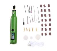 Set di strumenti per incisione digitale portatile con lettura digitale per artigiani lavorazione del legno lucidatura del metallo intaglio modellismo smerigliatrice batteria LED