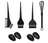 Set Di Strumenti Per La Colorazione Dei Capelli Da 4 Pezzi, 2 Paia Di Paraorecchie Impermeabili, Inclusi Spazzola, Pettine E Mixer, Accessori Professionali Per La Colorazione Dei Capelli.