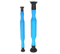 Set di strumenti per la lappatura delle valvole con ventosa per rettifica manuale della valvola del motore, manico in legno a doppia estremità per kit di riparazione auto (blu)