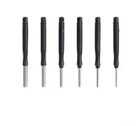 Set di strumenti per la rimozione dei perni dei terminali dell'auto, per connettori di cablaggio e terminali a crimpare in acciaio inox (6 pezzi)