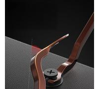 Set di strumenti per la rimozione delle finiture delle portiere dell'auto, barra di leva per interni dell'auto, in acciaio al carbonio trattato termicamente con finitura cromata, impugnatura