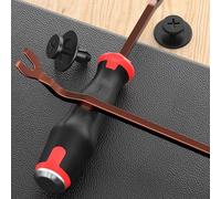 Set di strumenti per la rimozione delle finiture delle portiere dell'auto, con barra di leva e barra di demolizione, per smontaggio di finiture e tappezzeria, 22-30 cm, trattato termicamente (piccolo