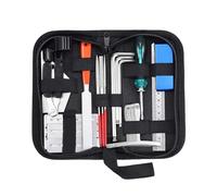 Set Di Strumenti Per La Riparazione Di Strumenti Musicali Da 25 Pezzi - 20x10x2,5 Centimetri, Componenti In Acciaio Inossidabile E ABS, Scatola Di Manutenzione Compatta | Essenziali Del Tecni