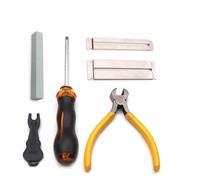 Set Di Strumenti Per La Sostituzione Delle Corde Della Chitarra, Strumenti Per La Molatura Dei Tasti, Set Di Strumenti Per La Chitarra, Guarnizione Della Mola