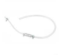 Set di strumenti per lo spurgo del tubo della valvola a 4 vie per lo spurgo idraulico dei freni della frizione di auto e moto, con corpo in alluminio e tubo in gomma, 500 mm T