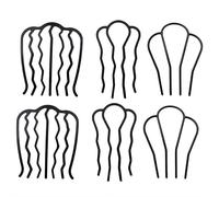 Set di strumenti per lo styling dei capelli con un clic per una facile creazione dello chignon, pettine a quattro denti per una vestibilità sicura e antiscivolo, utilizzato per capelli lunghi, medi e