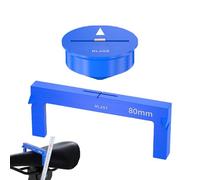 Set di strumenti per misurare l'altezza del sellino, facile da usare, strumento magnetico di regolazione 'altezza per cuscino del sellino, portatili per equitazione, forniture per la