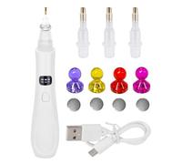 Set di strumenti per pittura con gemme - Kit di strumenti per punteggiatura, raccoglitore applicatore elettrico, 3 punte ďi ricambio ṕer modalità đi aspirazione regolabili, accessorio p̀er la creazion