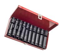 Set di strumenti per presa universale da 20 pezzi da 1/2 pollici per impatto meccanico garage 38/78 mm