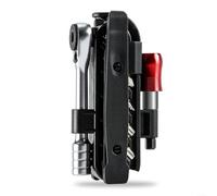 Set di strumenti per riparazione bicicletta, kit combinato con chiave a cricchetto per mountain bike, strumenti multifunzionali per riparazione per mountain bike, bici da strada, scooter con borsa