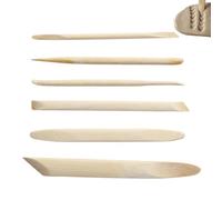 Set di strumenti per scolpire l'argilla, 6 pezzi, forniture per stampaggio | Strumenti per scolpire l'argilla per la pittura con pasta di siliconica in gesso ceramico essiccato all'aria