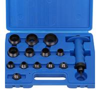 Set Di Strumenti Per Tagliare In Fompaggio A Cavo 5-35mm Per Cuoio E Gomma 14 Pz